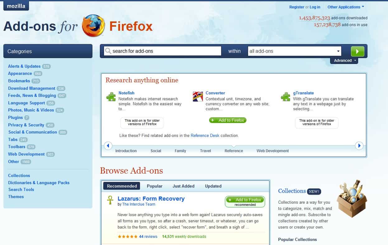 firefox extensions
