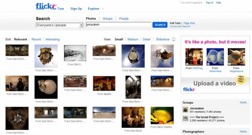 flickr search