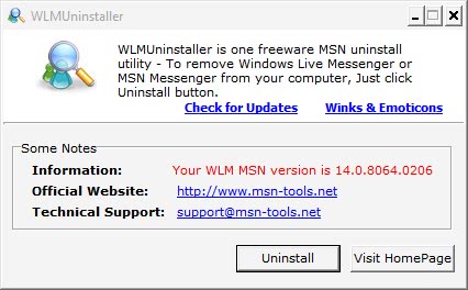 wlmuninstaller version 1.0