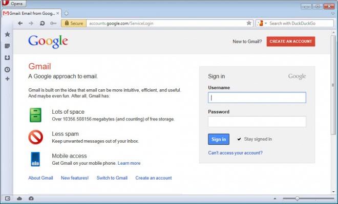 mozilla gmail