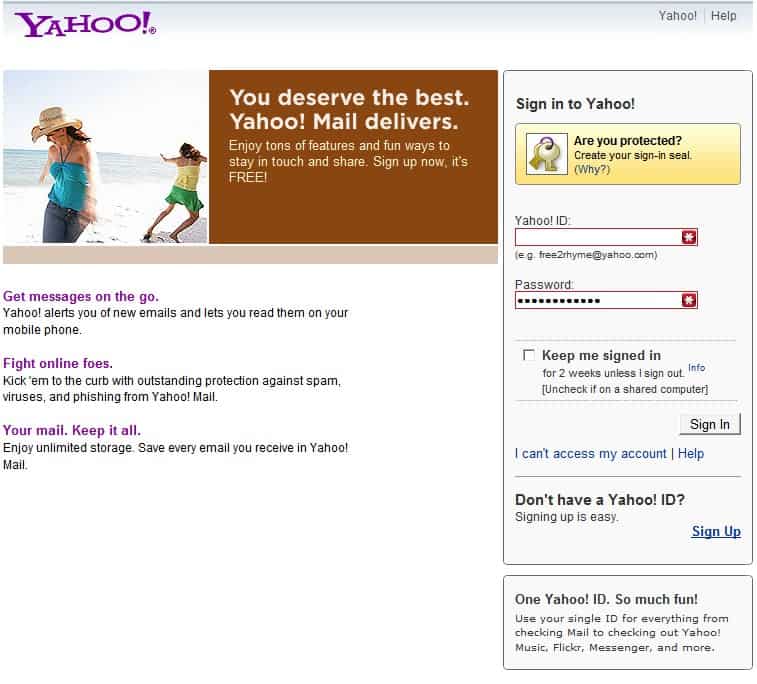 Yahoo! Mail: como entrar direto no e-mail sem precisar de login e