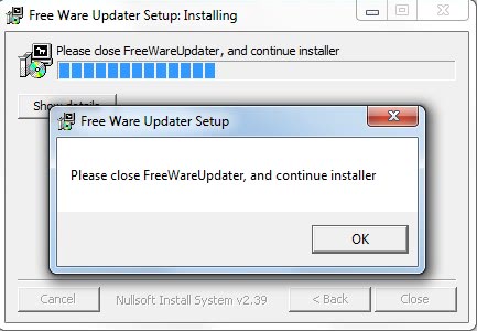 freeware updater setup
