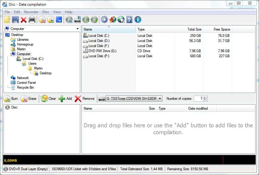 free cd burning software for photos