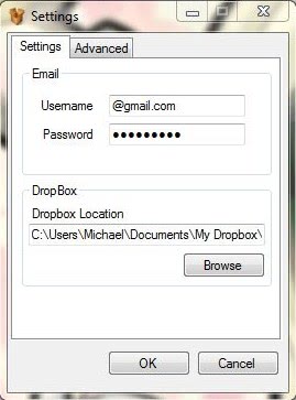 Upload Files To Dropbox By Email