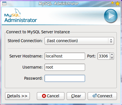 mysql administrator 1.2.12