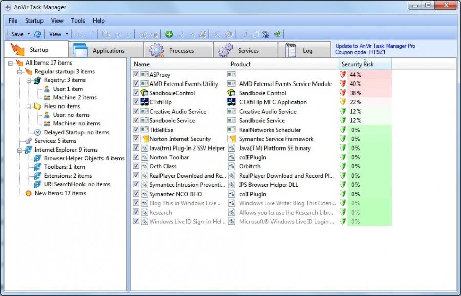 anvir startup manager anvir startup manager