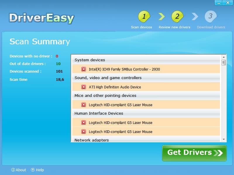 driver easy downloads