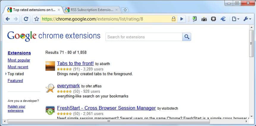 Hide Extension Buttons In Google Chrome