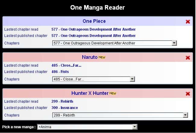 one manga reader