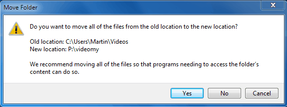 move folder