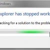 windows explorer has stopped working