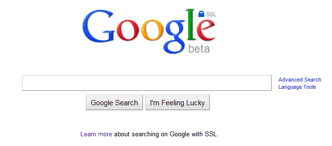 google secure search