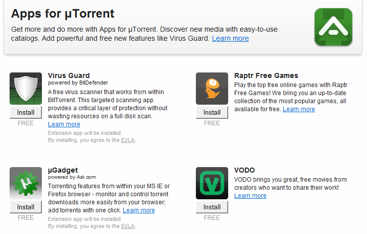 utorrent apps