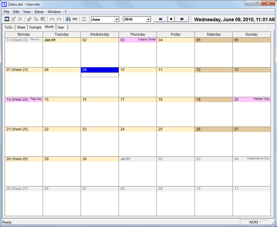 free calendar software