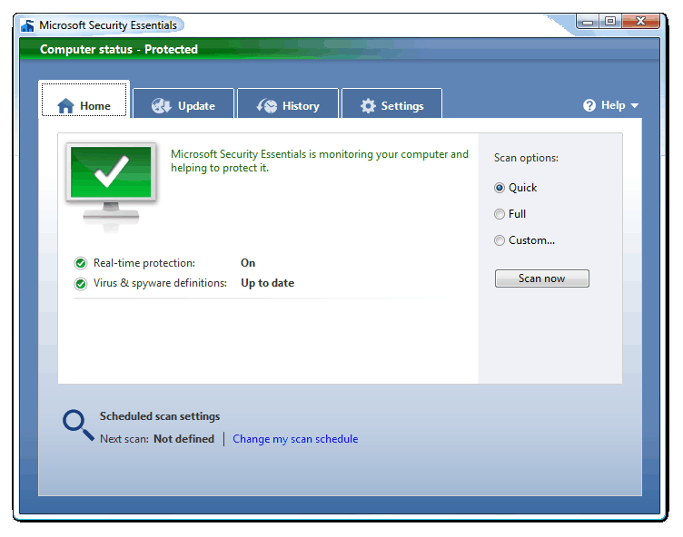 microsoft security essentials