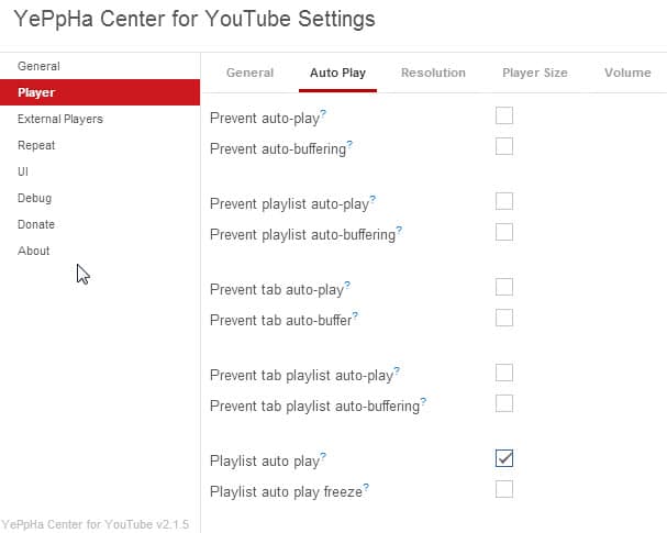 prevent autoplay youtube