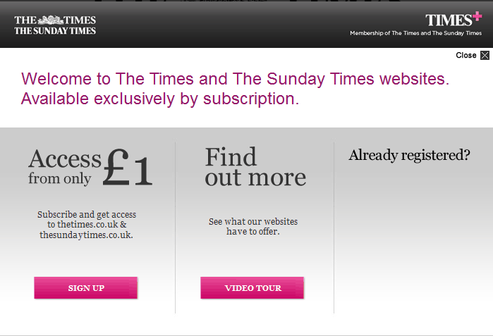 thetimes paywall