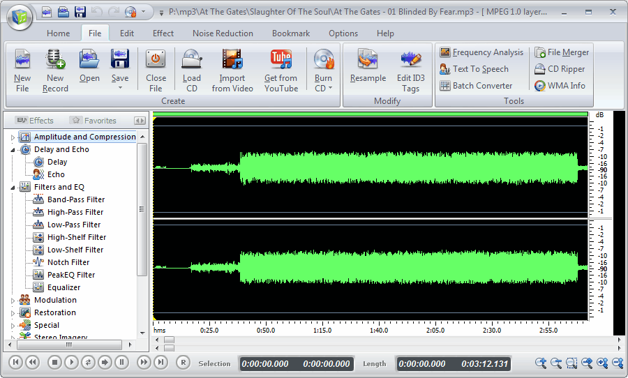 audio editor