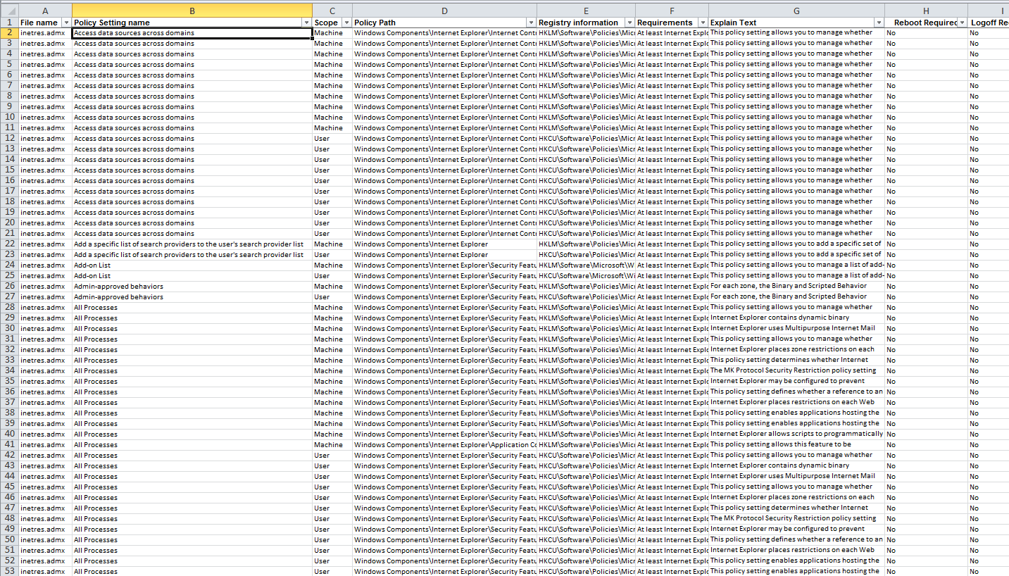 group policy internet explorer