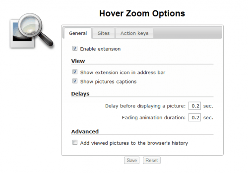 hover zoom options