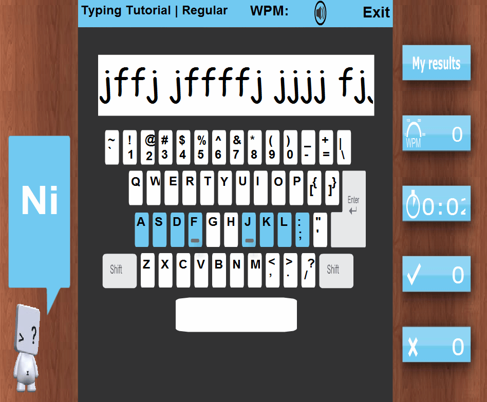 typing tutorial