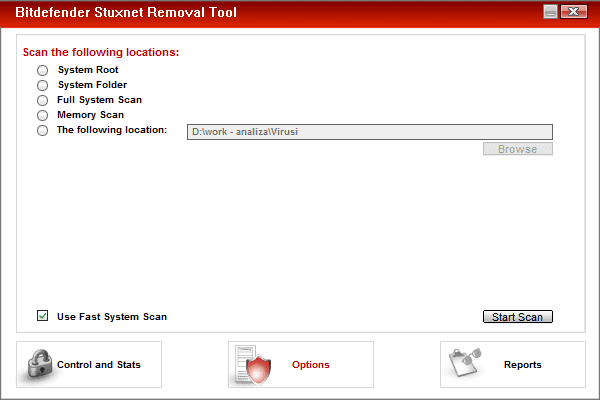 bitdefender stuxnet removal tool