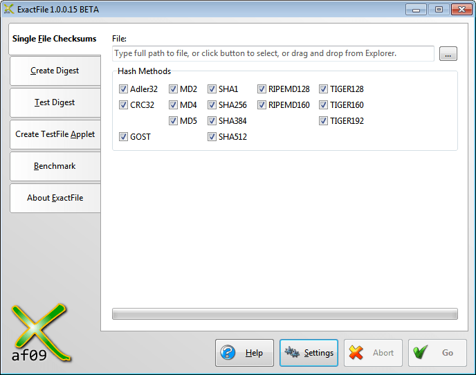 file integrity check