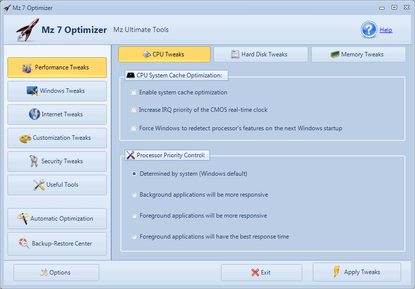 mz 7 optimizer