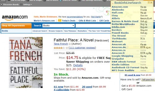 book price comparison