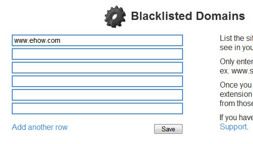blacklisted domains