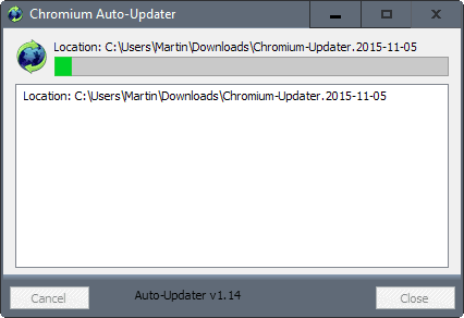 mulder chromium updater