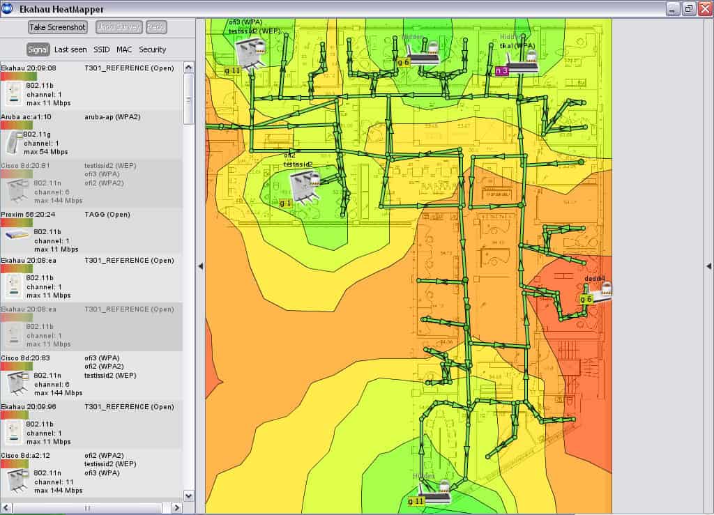 wifi heatmapper