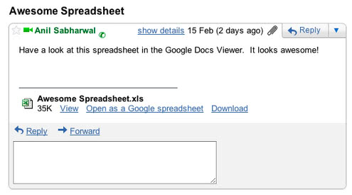 gmail google docs integration