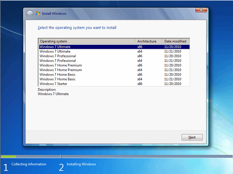 Windows 7 установить DVD
