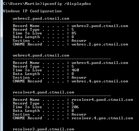 Ipconfig flushdns