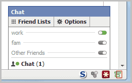 facebook friends offline