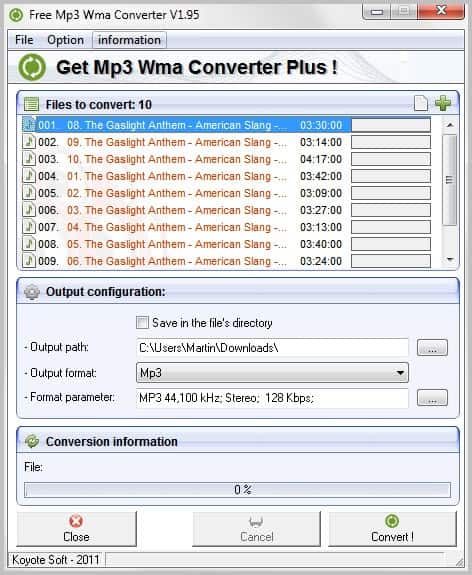 flac to mp3 converter