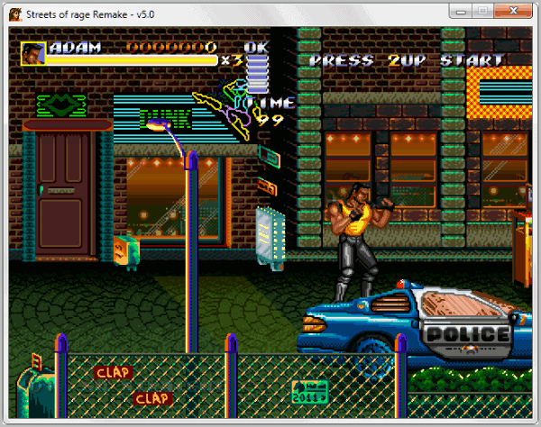 streets of rage remake resolution