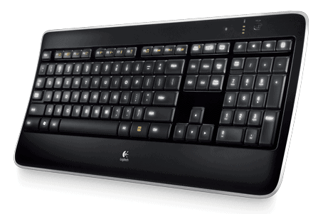 logitech wireless illuminated keyboard