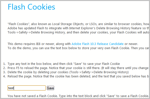 delete flash cookies
