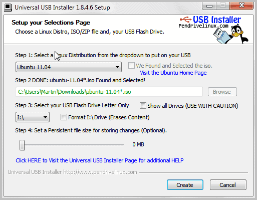 Installieren Sie Ubuntu Linux USB