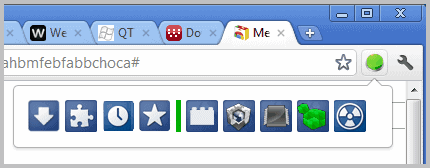 chrome mega button