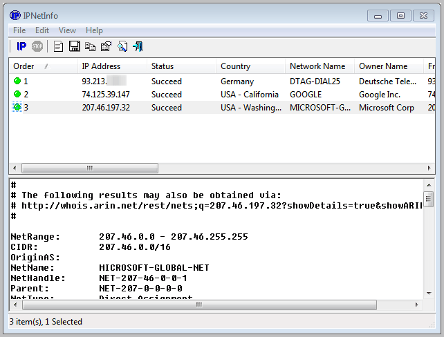 IP WhoIs Lookup - Download & Review