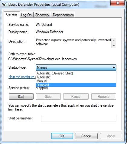 windows security software