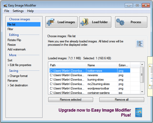 easy image modifier