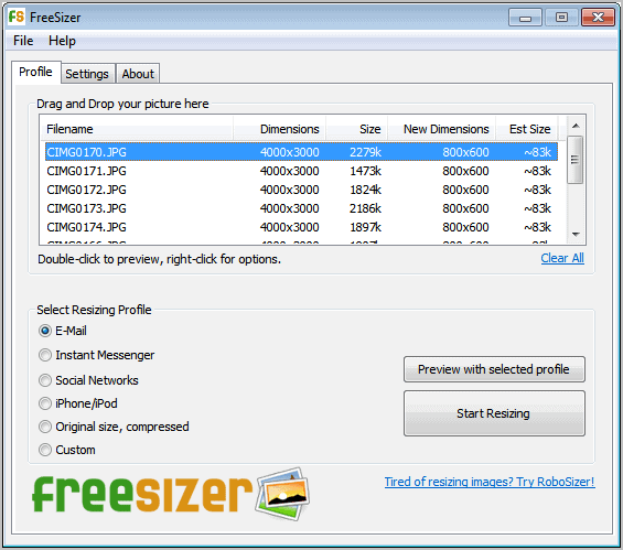 freesizer