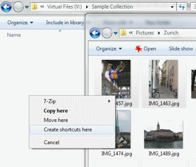 create virtual files