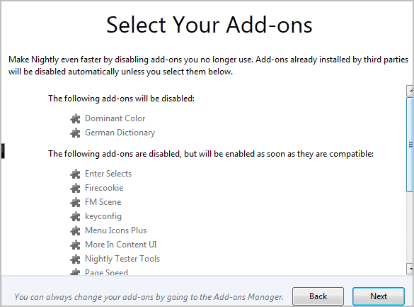 firefox disable add-ons