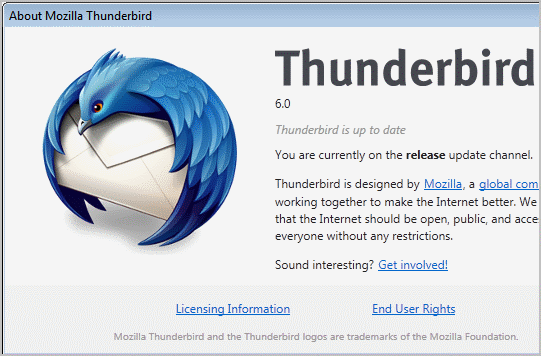 thunderbird 6.0