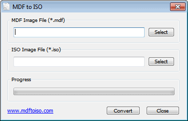 mdf to iso
